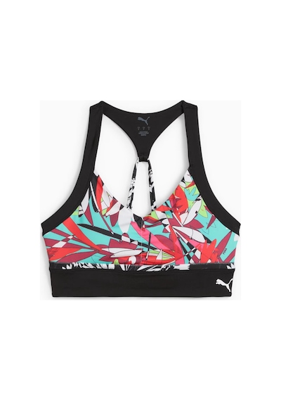 Puma 4 Keeps Tropical Kadın Sporcu Sütyeni 526786-51 Çok Renkli
