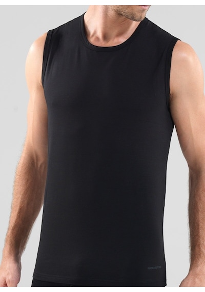 Blackspade Erkek Tshirt - Kolsuz Tender Cotton 9234 - Siyah