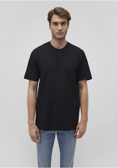 Mavi Siyah Erkek T-shirt M0610277-900 Siyah