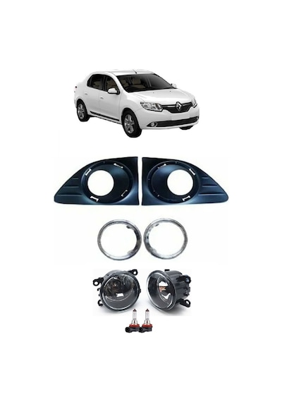 Renault Clio Symbol Sis Farı Seti Takım 2013 - 2016 Arası