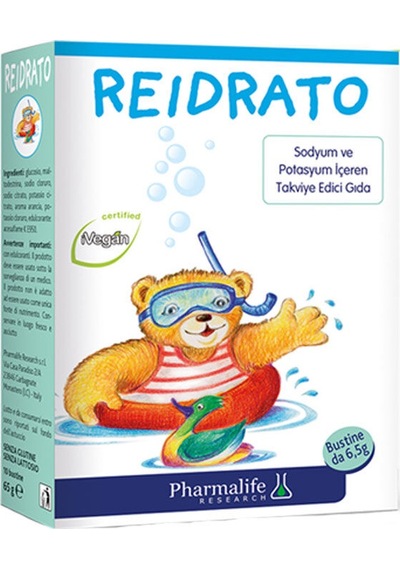 Reidrato Sodyum Ve Potasyum İçeren Takviye Edici Gıda 65 G