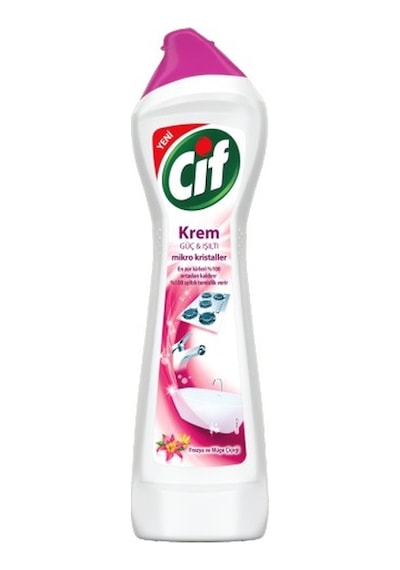 Cif Krem Yüzey Temizleyici Frezya ve Müge Çiçeği 500 ML