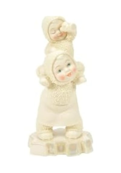 Department 56 Snowbabies Polar Shores Tell Me What You See Heykelcik, 13,59 Cm, Çok Renkli