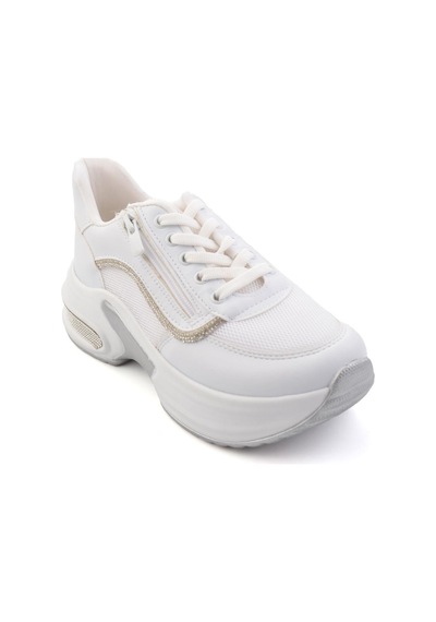 Bambi Beyaz Kadın Sneaker K01709151109