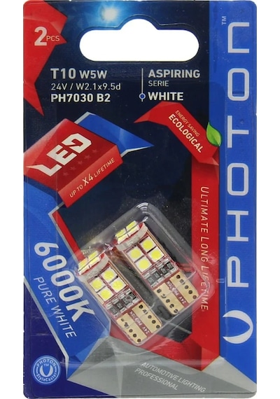 T10 W5w 24v Beyaz Led Ph7030 B2