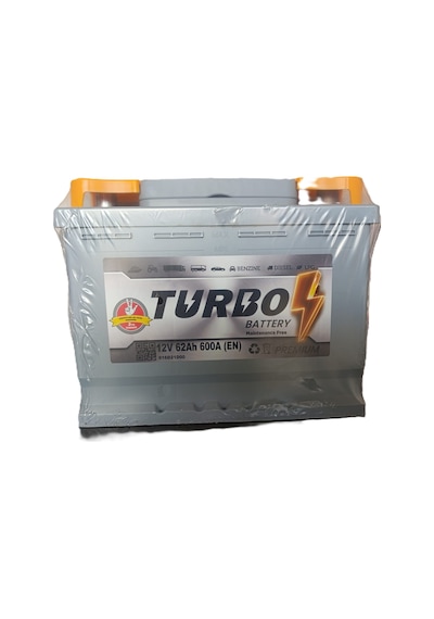 Turbo 62 Ah. 60 Amper Uyumlu 600a En 3 Yıl Petlas li Üretim Tarihi: 2026