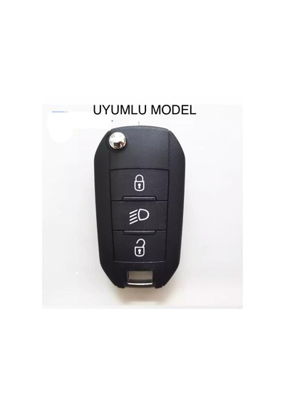 Peugeot 3008 308 508 408 2008 Silikon Anahtar Koruma Kılıfı