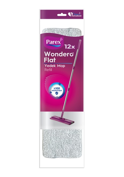 Wondero Flat Yedek Mop Refil Onikili Paket