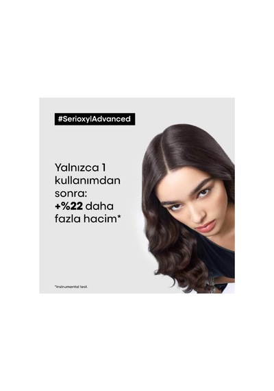 Serie Expert Serioxyl Advanced Incelmiş Saç Telleri Için Yoğunluk Kazandıran Şampuan 1500 Ml