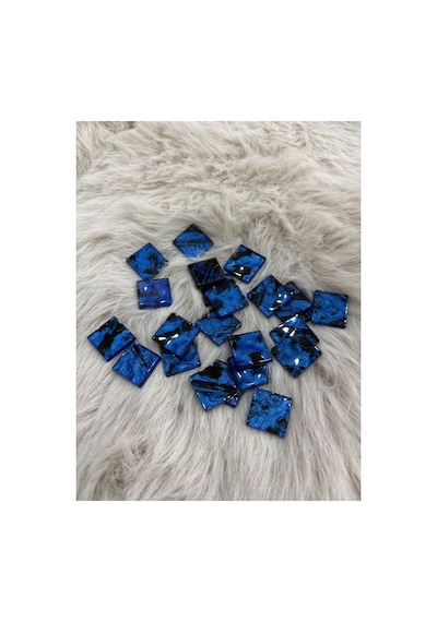 Sanatsal Kristal Mozaik Ks-29 23x23mm Metalik Mavi 250gr