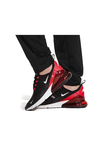 Nike Air Max 270 Ah8050-022 Siyah Kırmızı Erkek Sneaker Dar Kalıp Siyah - Kırmızı