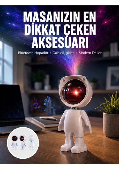 Projektör Atmosfer Işık Lambası Projektör Güneş Lambası Masa Lambası Yeni Nesil Çok Renkli