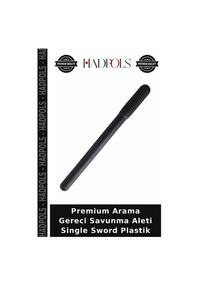 Premium Arama Gereci Savunma Aleti Single Sword Plastik