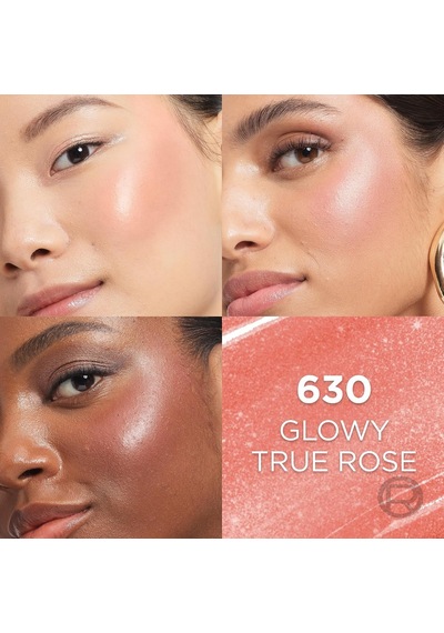 L'oreal Paris Lumi Blush Likit Allık - 630 Glowy True Rose Genel