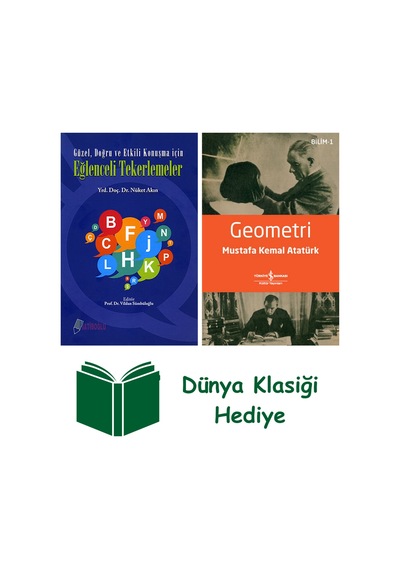 Eğlenceli Tekerlemeler + Geometri + Dünya Klasiği Hediye