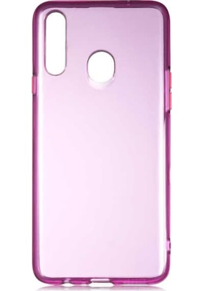 Samsung Uyumlu Galaxy A20s Kılıf Zore Bistro Kapak Mor