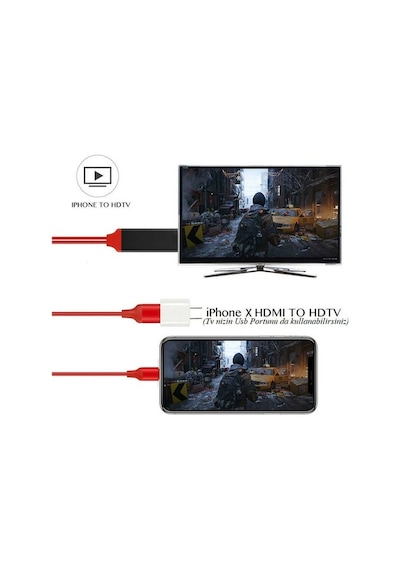 Hdmı 4308A Tv Kablosu Çevirici Dönüştürücü