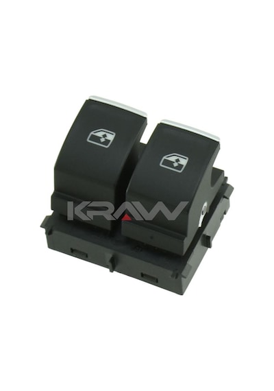 Mcar Cam Acma Anahtarı 2lı Krom Beyaz Isık Golf Vıı 13 20 Crafter 17 - Kraw An-420b