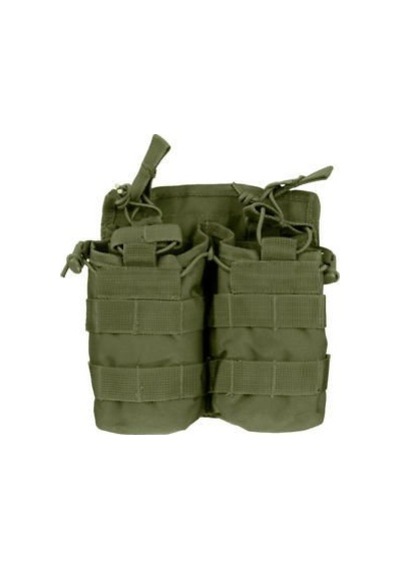 Miltec-Sturm MİL-TEC OD OPEN TOP MAGAZINE POUCH DOUBLE OLİVE