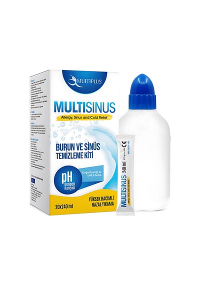 Lexroo Multisinus Burun Ve Temizleme Kiti X 20 Saşe