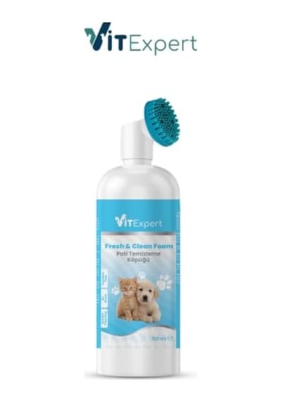 Fresh & Clean Foam Durulama Gerektirmeyen Pati Temizleme Köpüğü 150 Ml Enerji Sınıfı A+