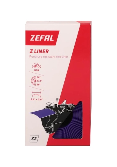 Zefal Z Liner 50mm Patlak Önleyici Şerit 26 - 27.5 - 29 Jant Mor