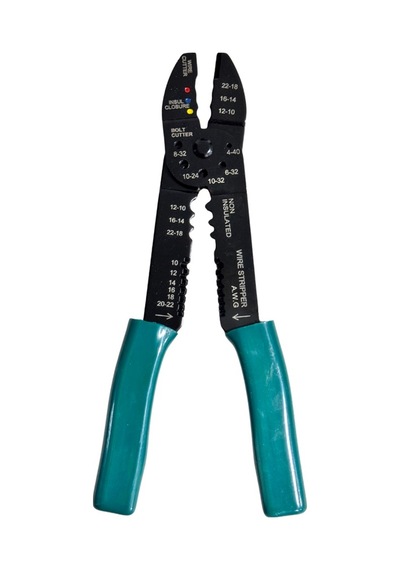 Kablo Ucu Sıyırma Ve Pabuç Pensi 225 Mm
