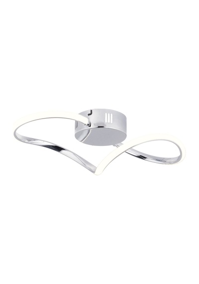 Pl 08 2 Model Krom 3 Renkli Salon Ve Oturma Odası İçin İdeal Alüminyum Avize, 45x10 Krom