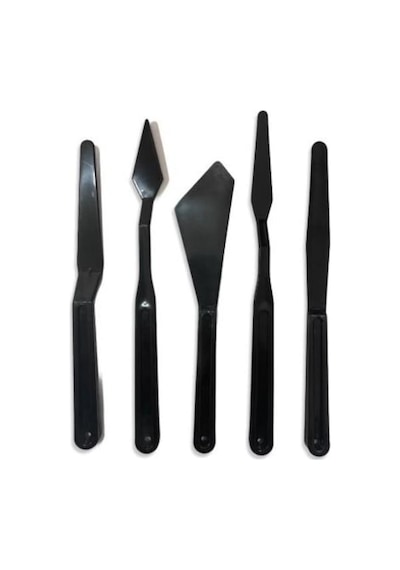 Rich Siyah Spatula Seti 5 Parça