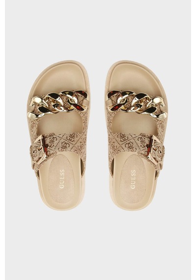 Guess Bayan Terlik Fl6ft2 Fal03 Beıbr Bej