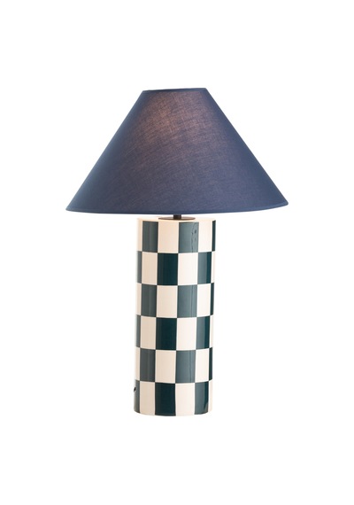 Mudo Home Pıxel Abajur 50cm Mavi Diğer