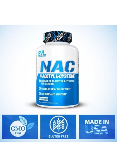 Na.c N-acetyl L-cysteine 600mg 60 Veg.kapsül.usa Vers.