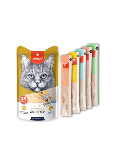 Karışık Sıvı Kedi Ödülü 25x14 Gr
