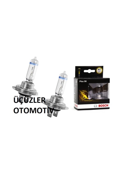 Bosch  2'Li Ampul Plus 90 12V H7 55W Px26D
