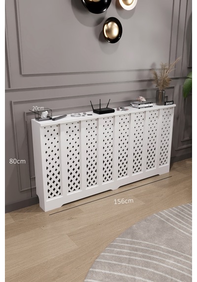Petek Kaplama Modern Radyatör Kapatma Ünitesi Ön Panel Mdf Tasarım İç Ölçü 156 Cm Dış Ölçü 160 Cm Petek 156 Beyaz D11 Petek Kaplama Modern Radyatör Kapatma Ünitesi Ön Panel Mdf Tasarım İç Ölçü 156 Cm Dış Ölçü 160 Cm Petek 156 Beyaz D11