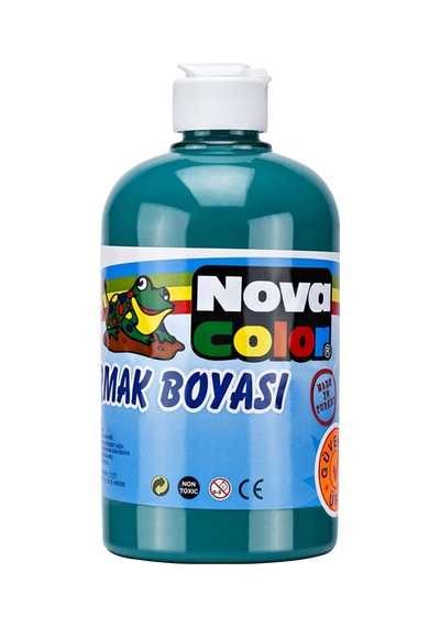 Nova Color Parmak Boyası Yeşil 500 Gr Nc-373 Çok Renkli