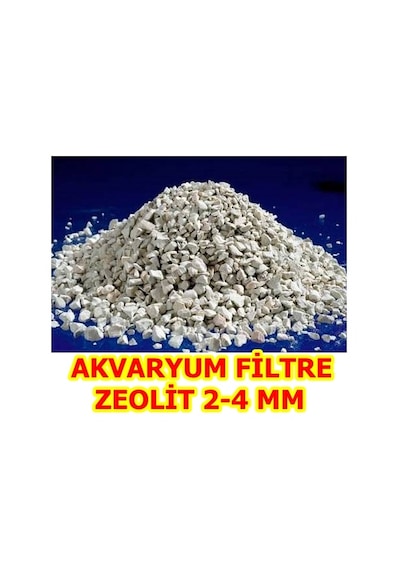 Zeolit Akvaryum Filitre 1 KG Zeolite 2-4 Mm Zeolit Klinoptilolit