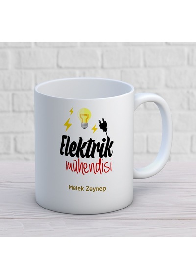 Kişiye Özel Elektrik Mühendisi Kupa Bardak Çok Renkli