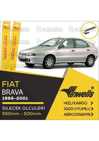 Fiat Brava Muz Silecek Takımı 1996-2001 İnwells