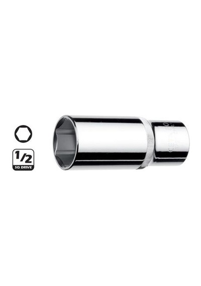 Ceta C24-H08 1-2" 6 Köşe Derin Lokma Anahtar 8Mm