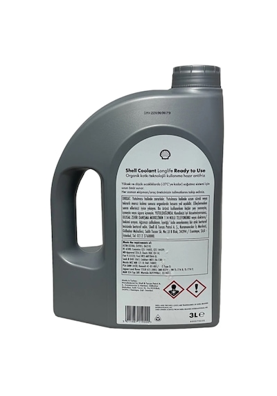 Shell Coolant Longlife -37c Kırmızı Hazır Antifriz 2 X 3 Litre