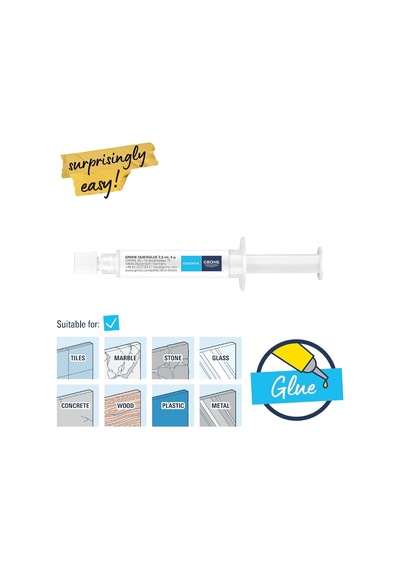 Quickglue A1 Yapıştırıcı Duş / Banyo Aksesuarları 41127000 Standart