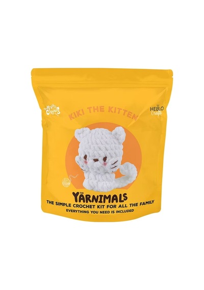 Bakgelal Amigurumi Kedi Yapım Kiti Başlangıç Seviyesi Tığ Örgü Seti Çocuk Ve Yetişkin Hobi Seti