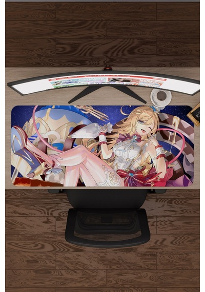 Escoffier Genshin Impact Anime Gacha V3 - 90x40 Xxl Gaming Mouse Pad Fare Altlığı
