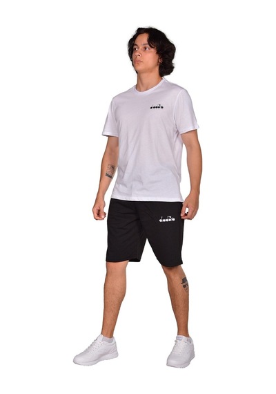 Diadora Mesa - Pamuklu Siyah Spor Şort - Dıadoramesa (547291079) Siyah