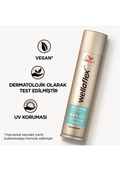 Wellaflex Saç Spreyi 250ml. Invisible Hold