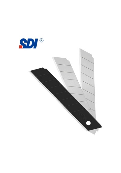 Sdı 1404 Çelik Maket Bıçağı Falçata Ucu Yedeği 18mm 60 Derece Büyük 10'lu Çok Çeşitli