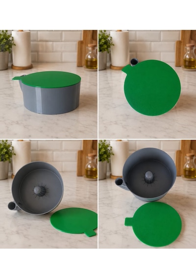 3d Baskı Meyve Yıkama Süzgeci - Musluk Altı Pratik Sebze Ve Meyve Yıkama Kabı Çok Renkli