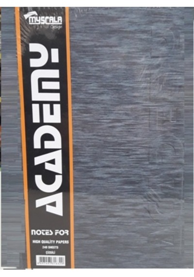 Defter 240 Yaprak Ciltli 20x28 Sert Kapak Çizgili Özkan Metalik Bordo