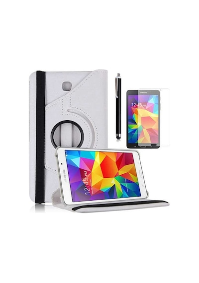 Samsung Uyumlu Galaxy Tab 4 7.0 T230 T231 T235 Kılıf 360 Dönebilen Stand